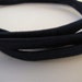 Navy blue stretch headbands - 10 pack