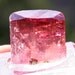 Red Russian Tourmaline Crystal Specimen from Malkan