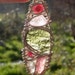 Heart Stones Pink Tourmaline, Moldavite, Aqua, Kunzite, Spinel and Raspberry Garnet Wire Wrapped with Sterling Silver Crystal Pendant