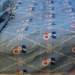 Vintage 100% Cotton BATES Bedspread - Never used BEAUTIFUL Red White and Blue Daisies and Ribbon - Single or Full
