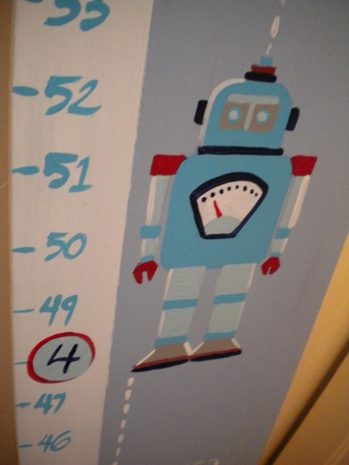 Wooden Growth Chart Personalized and by GypsyLaneDesigns on Etsy