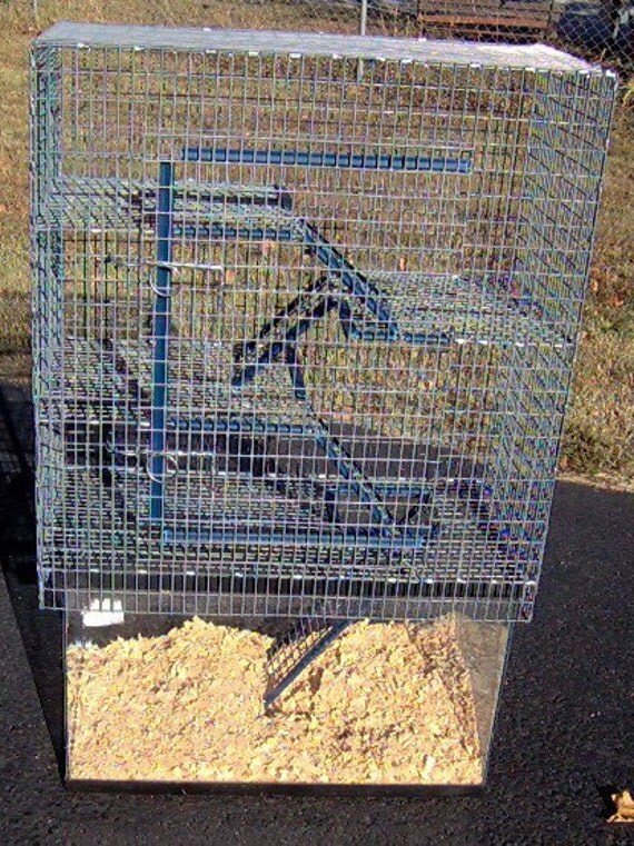 20 gal L 4 Story High Rise Aquarium Cage Topper Critter
