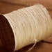 Thin Natural Ivory Burlap Twine