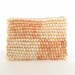 60s Ocean Pink Sea Shell Retro Beach Clutch Purse