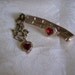 1940' Sweetheart Necklace and bracelet