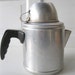 Vintage Percolator MidCentury Aluminum Stove Top/Campfire Working Sturdy Solid with Cup from Tessiemay