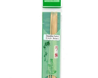 1016-_2 (2.0mm) ChiaoGoo DPN 6 Inch Size 2 Bamboo