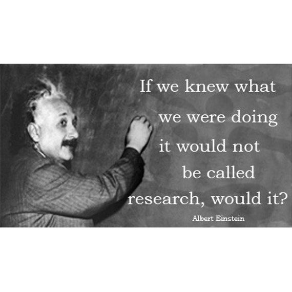 Einstein Quote Magnet Research