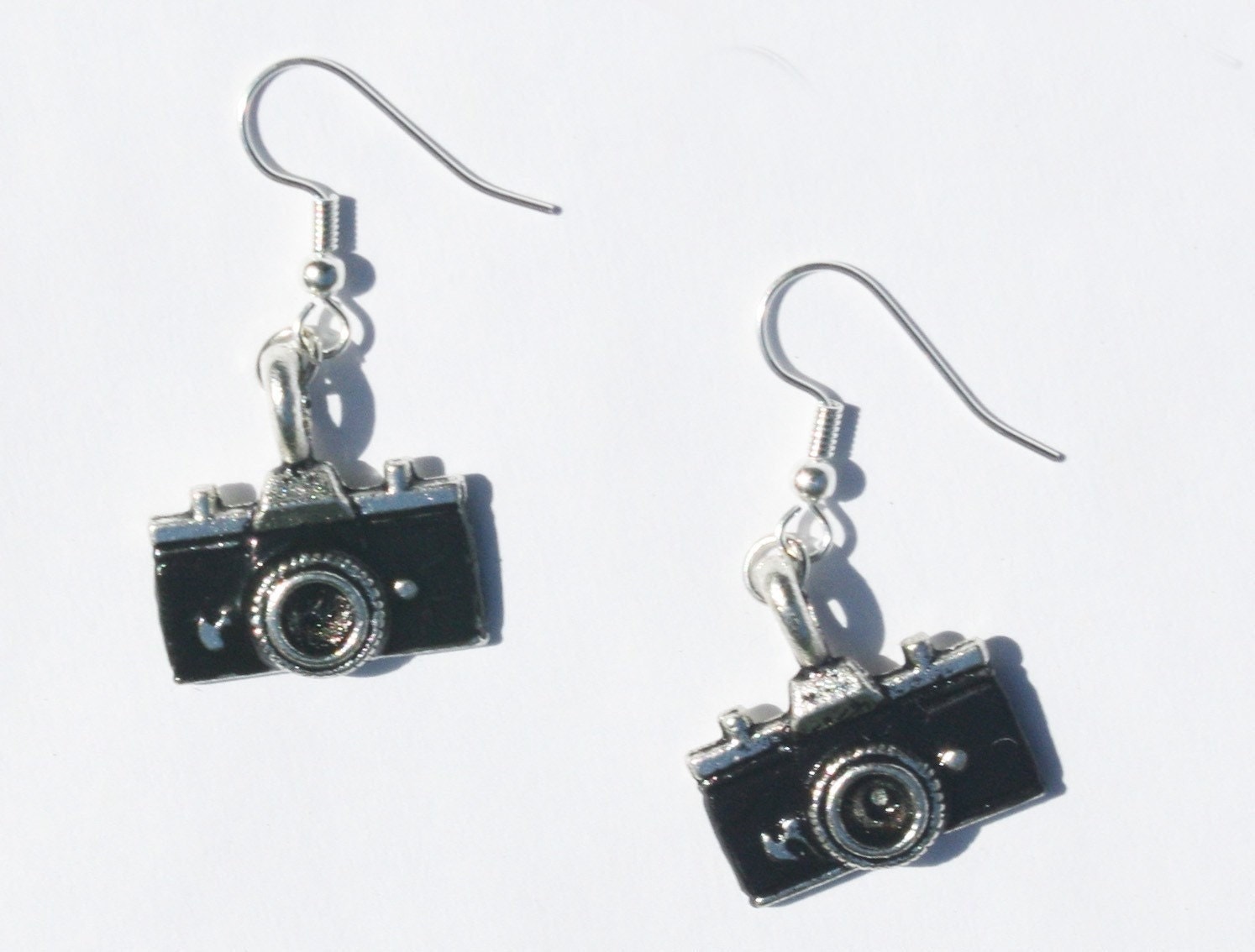 Picture Perfect Camera Earrings