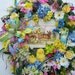 A JOYFUL EASTER Wreath With Adorable Chicks