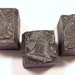 VINTAGE Type Blocks Printers Blocks PATRIOTIC Liberty Bell Capitol Drums Stamps Scrapbooking Advertising (M20)