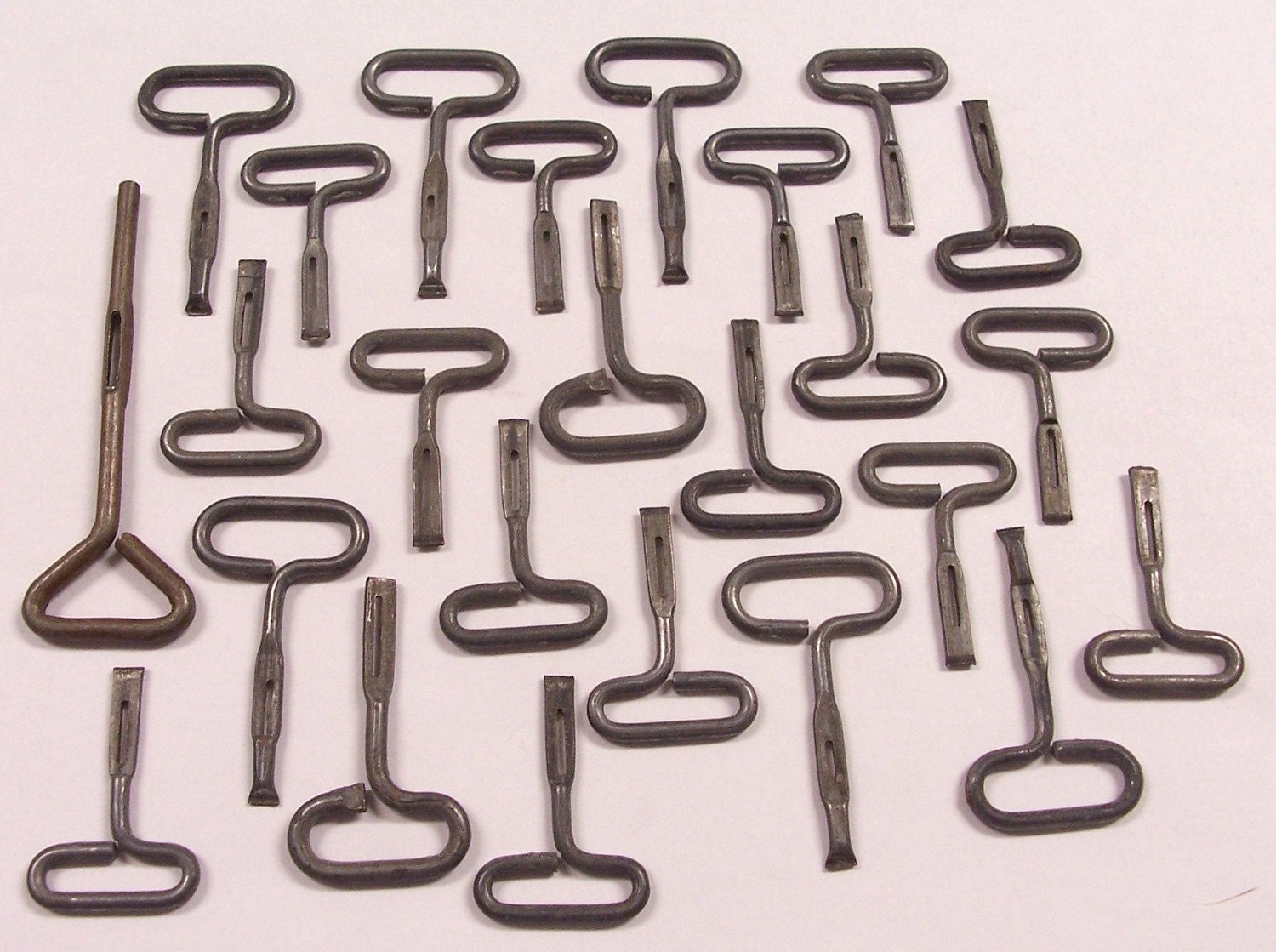 Twenty five 25 Sardine Ham Can KEYS Mixed Media Jewelry