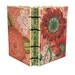 Orange Gerber Daisy and Floral Handmade Journal