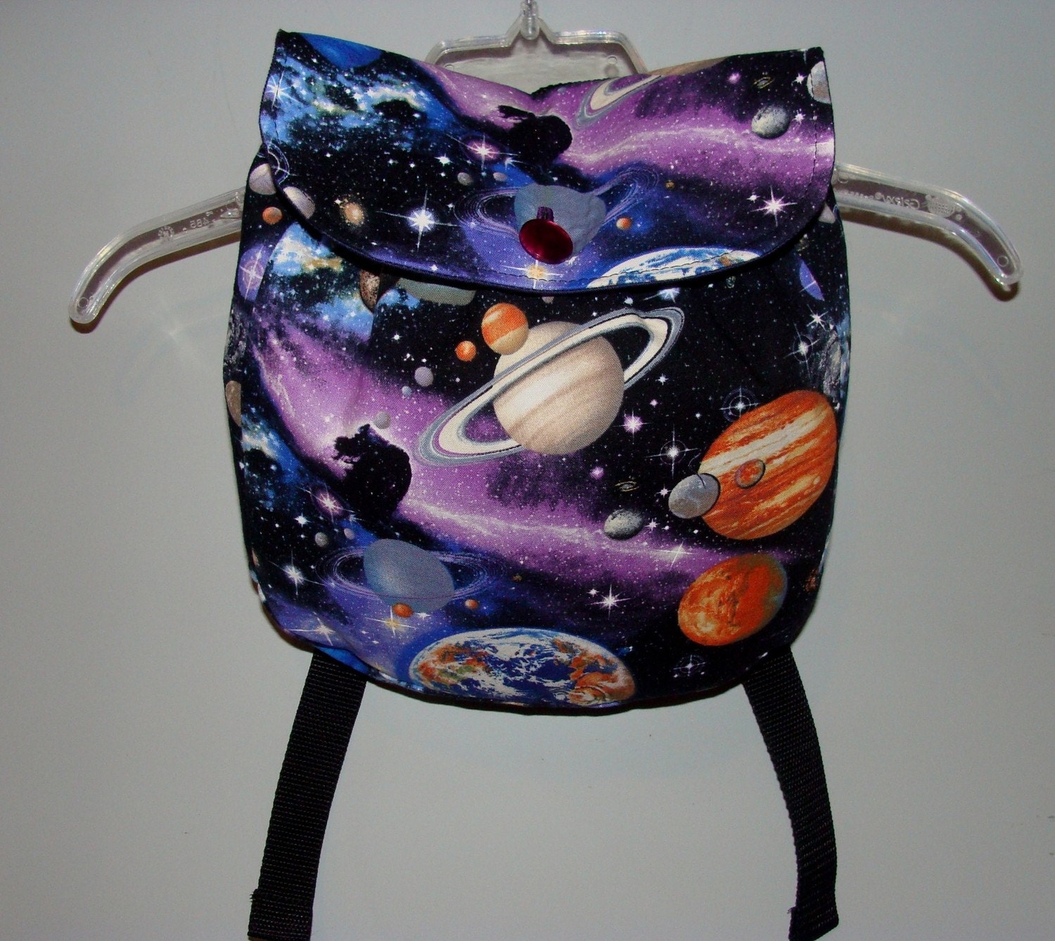 Outer Space Backpack. Free Shipping Inside by HandMadeByMYMonkey