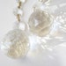 2 vintage french chandelier glass crystals
