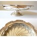 vintage fruit bowl pedestal dish