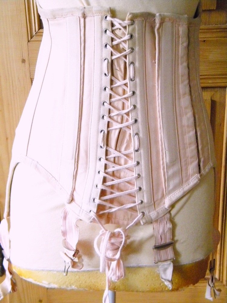 vintage french surgical corset