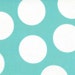 Aqua (Blue) Big Dots from the Half Moon Modern Collection, by Moda, 2 yards