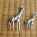 SALE )) 1950s vintage Giraffe scatter pins