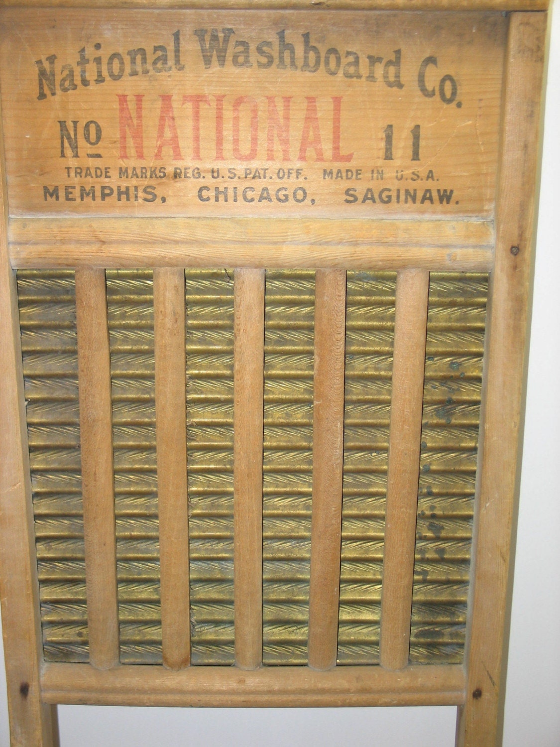 Vintage National Washboard Co No 11