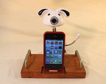 The Web Cam Dock - iPhone Dock - iPod Dock - Charger and Sync Station - Cute Cam with Mic - iPhone4 Docking Iphone Dock - Big Sale