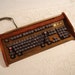 Antique looking -IBM Clicky Keyboard-Victorian Steampunk- Rusty Styling- Typewriter - Recycled, Rebuilt, Custom Built and Restored