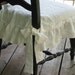 Balance Listing for 4 Pair of Washed Linen Ruffled Chair Seat Slipcovers in Vintage White for Dianne