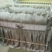 Ready to Ship - Oatmeal Linen Ruffled Nursery Bedding -