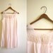 Sheer Pink 60s Night Dress