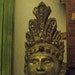 Antique Cast Iron Indian Chief Native American Look Figural Stove Salvage Six Inches