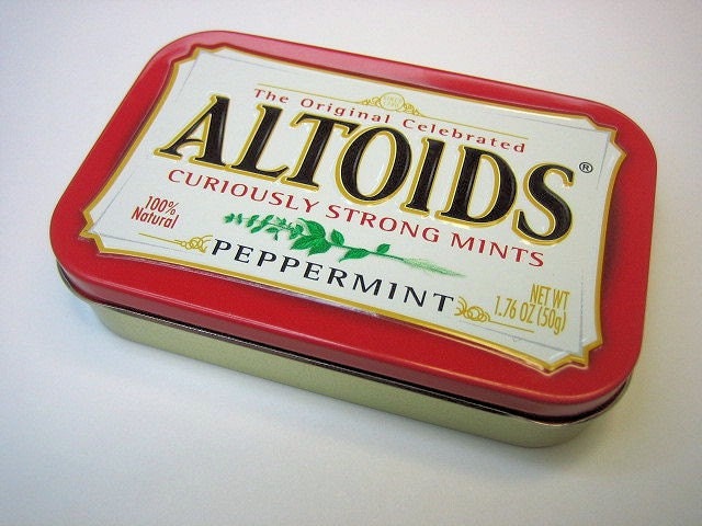 MintyBoost USB Phone / Gadget Charger in a Peppermint Altoids