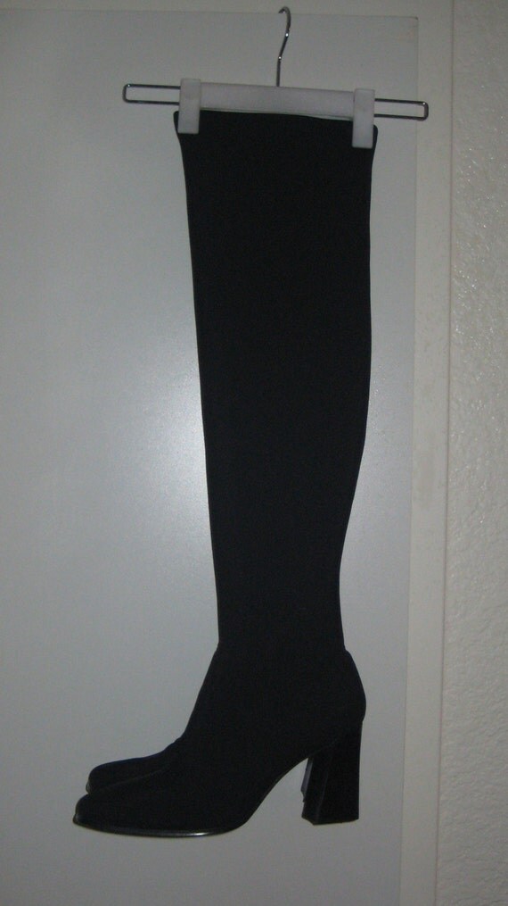 70s thigh high boots