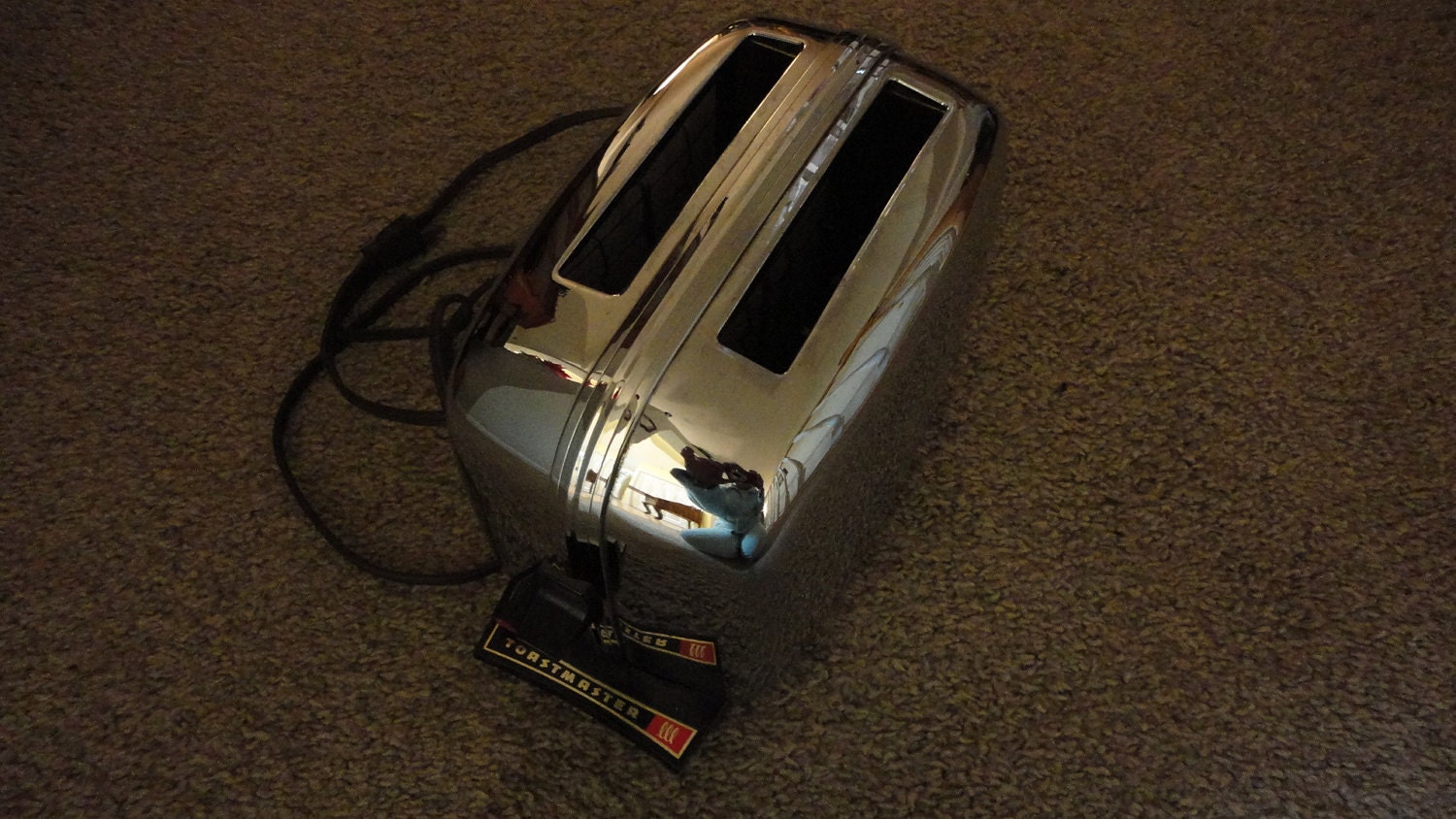 Vintage Toastmaster Toaster Model S103 1950 60 Chrome