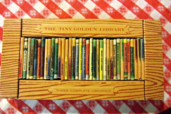Vintage Tiny Golden Books Lot of 12 Animal Stories Vintage Tiny Golden Books Lot of 12 Animal Stories