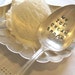 Vintage Silverware Ice Cream Spoon