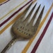 Vintage Silverware Large GIVE THANKS Serving Fork