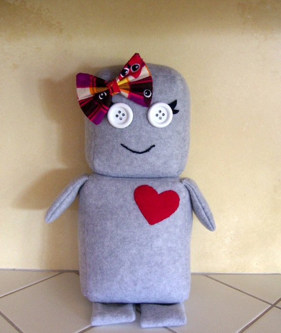 robot stuffed animal