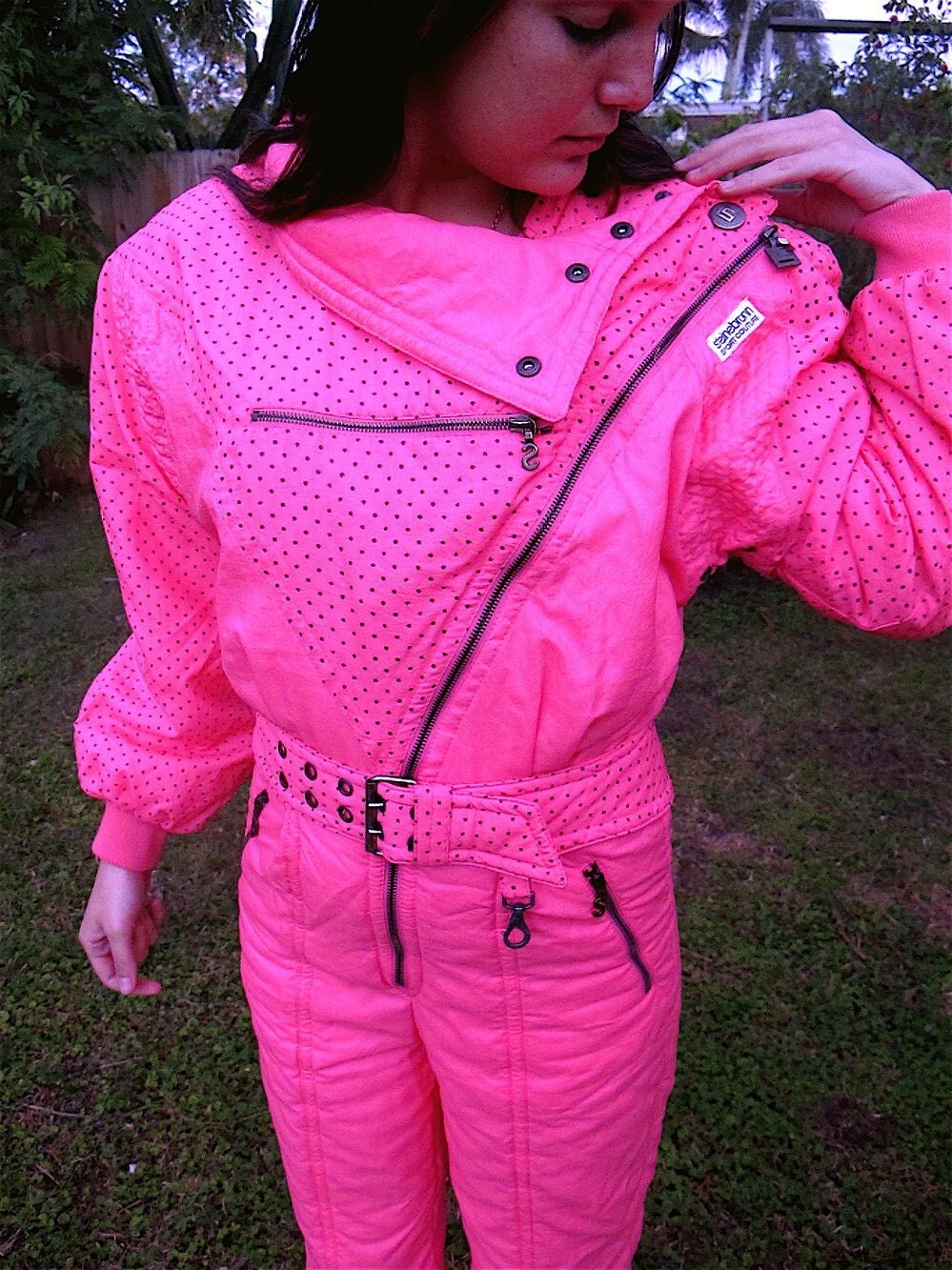 womens pink ski outfit