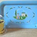 Blue Tin Tray - Lady & Lamb-Little Bo Peep ON SALE