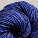 Handspun Yarn Thick and Thin Single Colonial Wool 'Rhapsody in Blue'
