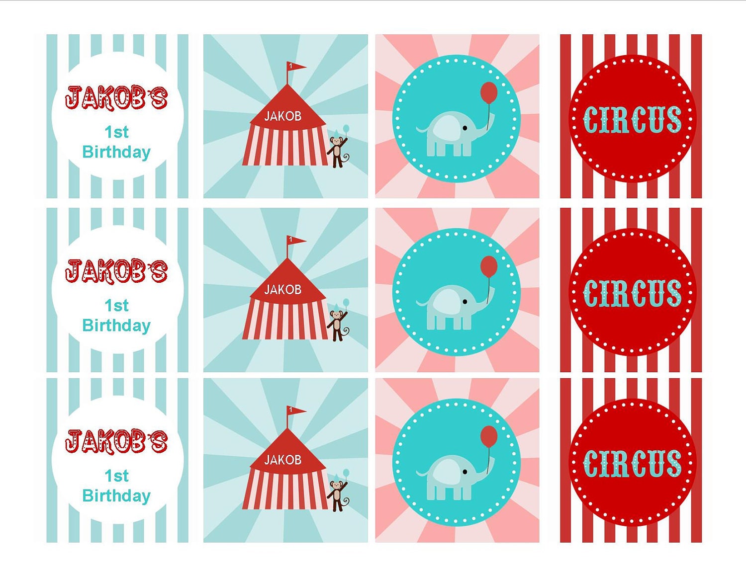 resultado-de-imagen-para-circo-fisher-price-invitaciones-circus-theme