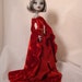 Red Medieval Gown for Monster High Doll