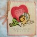 Vintage Valentine Card, " To the Best Wife in the World" - Used - Made in USA - 1950's - Wife, scrapbooking, reuse, recycle