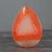 CLEARANCE - SALE - Orange Drusy Agate Cabochon, Polished Rock for Beading and Wire Wrapping 26mm (1684)