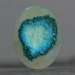 Large Chalcedony Cabochon - Oval Druzy Gemstone - Wire Wrapping, Bezel Seeting, Jewelry Crafting Geodes - 44mm (1856)