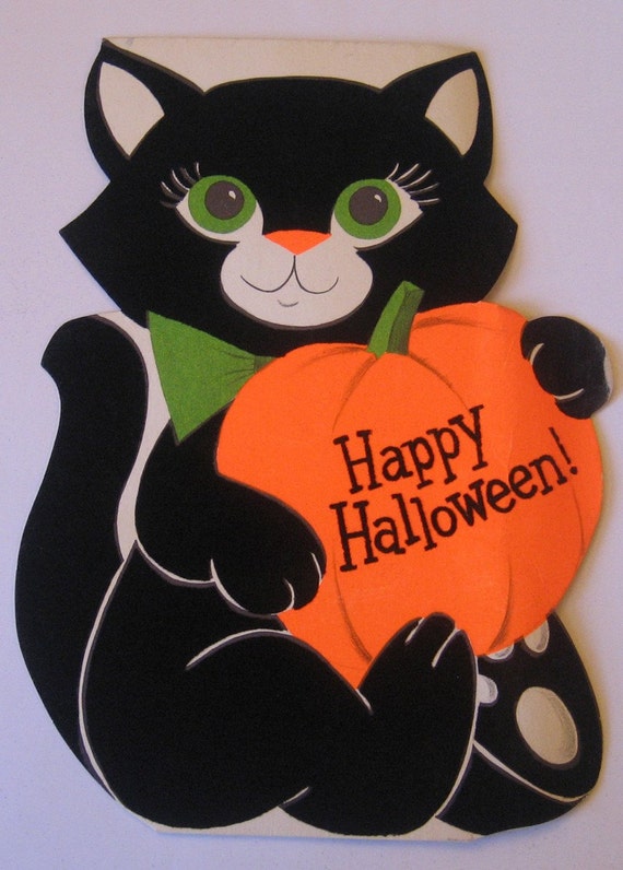 Hallmark Vintage Halloween Card Happy Halloween