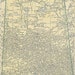 Vintage Map, Manitoba or Saskatchewan, Canada, 1920s