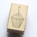 Partytime Cupcake Rubber Stamp from Inkadinkado // Brand New
