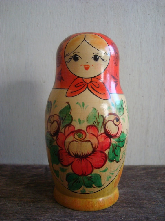 Antique Russian Nesting Dolls