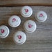 Dainty Floral Vintage Knobs, Set of 6